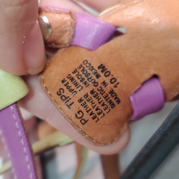 Steve Madden Women Ankle Leather Thong Flats sandals shoes sz 10M - Picture 9 of 9